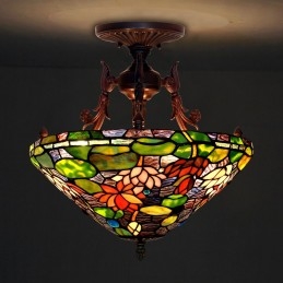 40 cm Tiffany Buntglas...