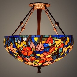 50 cm Tiffany Buntglas...