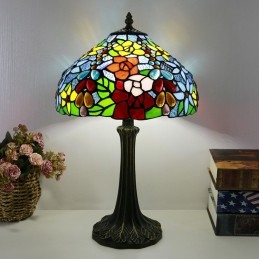 Tiffany Stil Tischlampe 12...