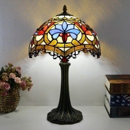 Tiffany Stil Tischlampe 12...